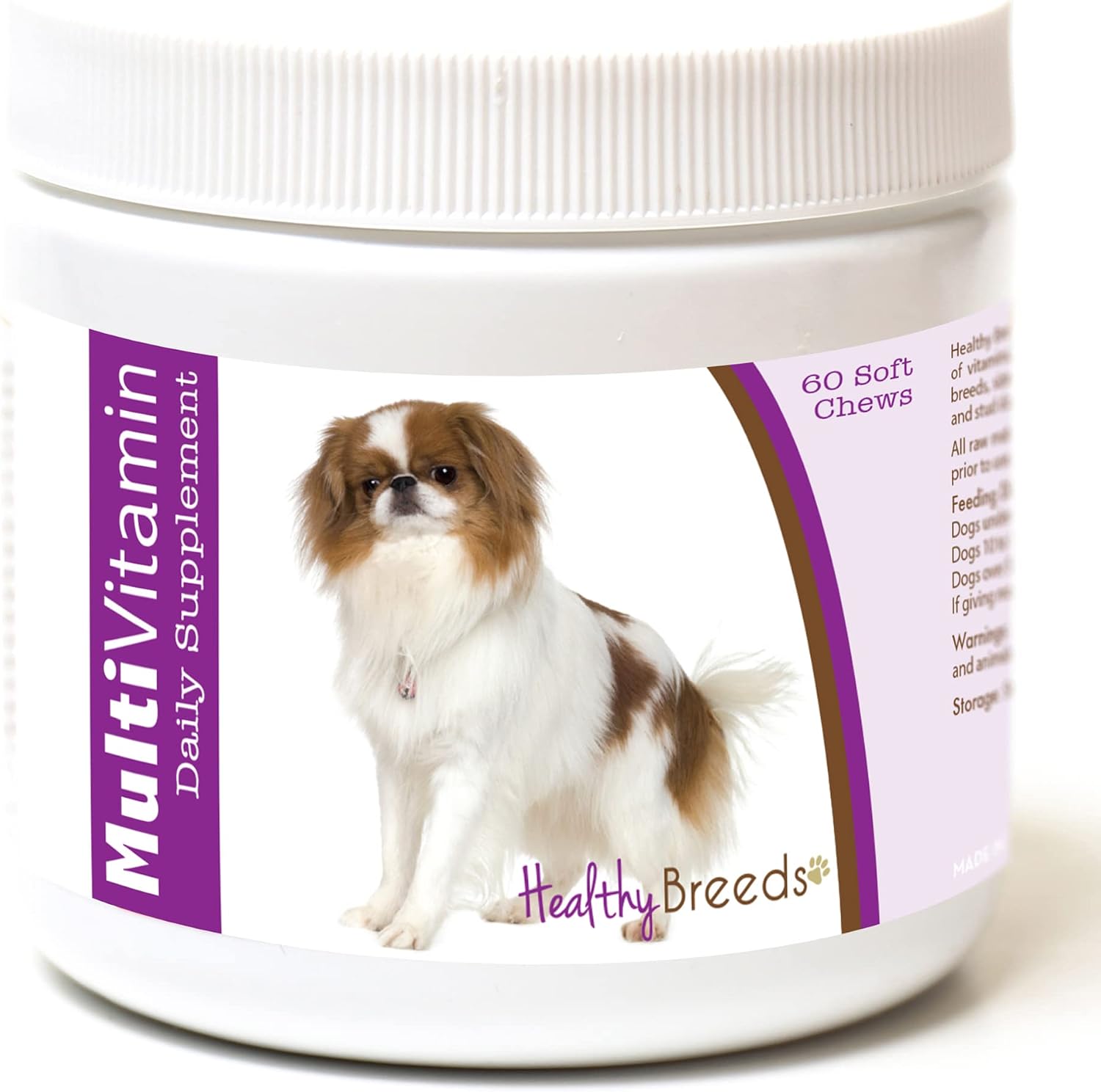 Healthy Breeds Japanese Chin Multivitamin Soft Chews, 60 Chews - görsel 1