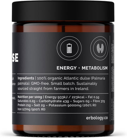 Erbology Organic Atlantic Dulse Powder (90 g, 90 Servings)