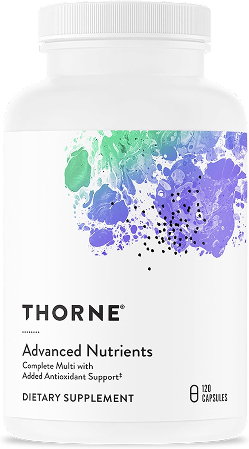 THORNE Advanced Nutrients - Daily Multivitamin with Antioxidants, Resveratrol & Bilberry - 120 Capsules - görsel 1