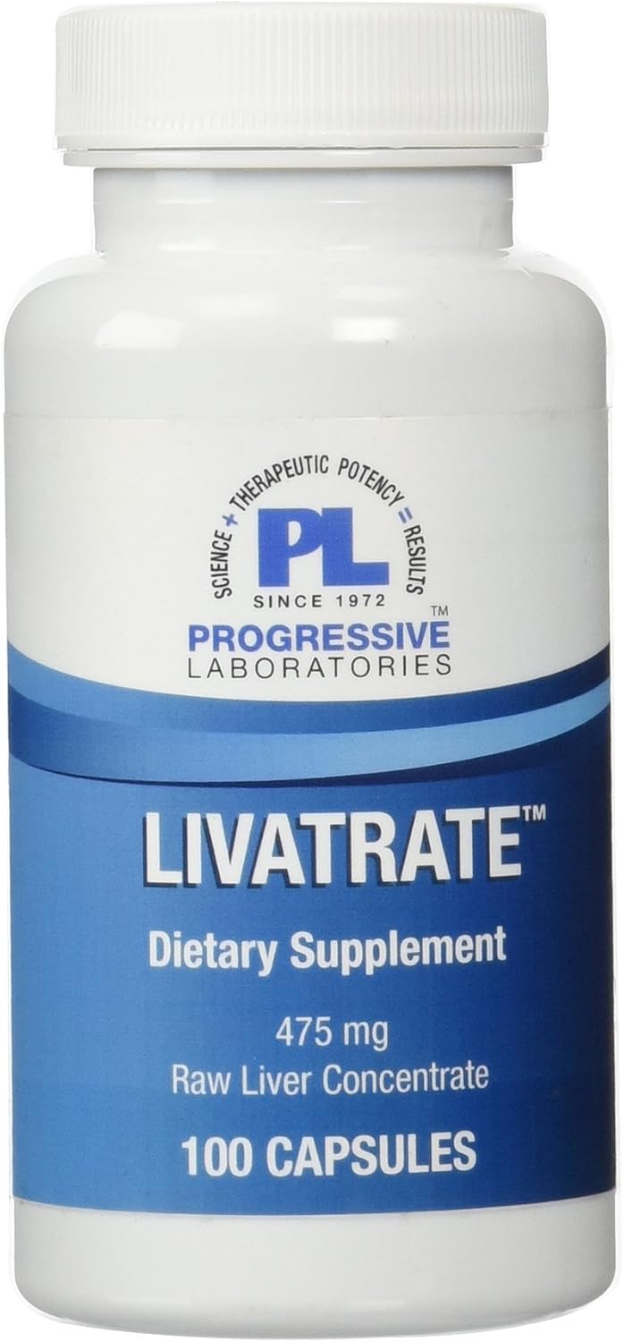 Progressive Labs Livatrate Supplement – 100 Tablets - görsel 1