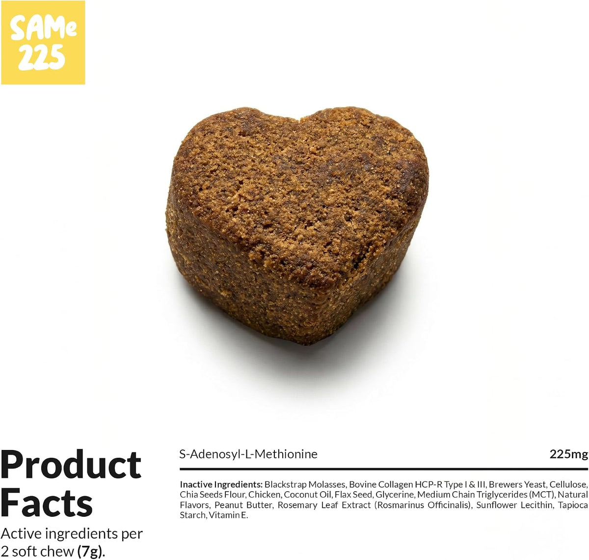 SAMe for Dogs 90 Soft Chews - Liver, Brain & Cognitive Support | S-Adenosyl-L-Methionine in 90 soft chews. Promotes liver function, cognitive support & mood balance for dogs. - görsel 8