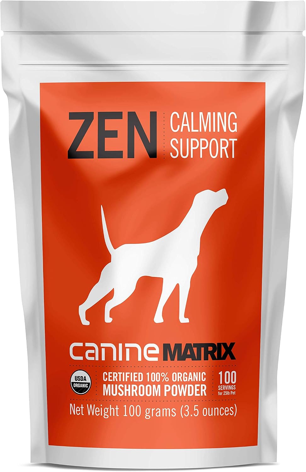 Om Mushroom Matrix Pet - Zen Matrix Mushroom Blend | Organic Calming Support for Dogs and Cats | 100g - görsel 6