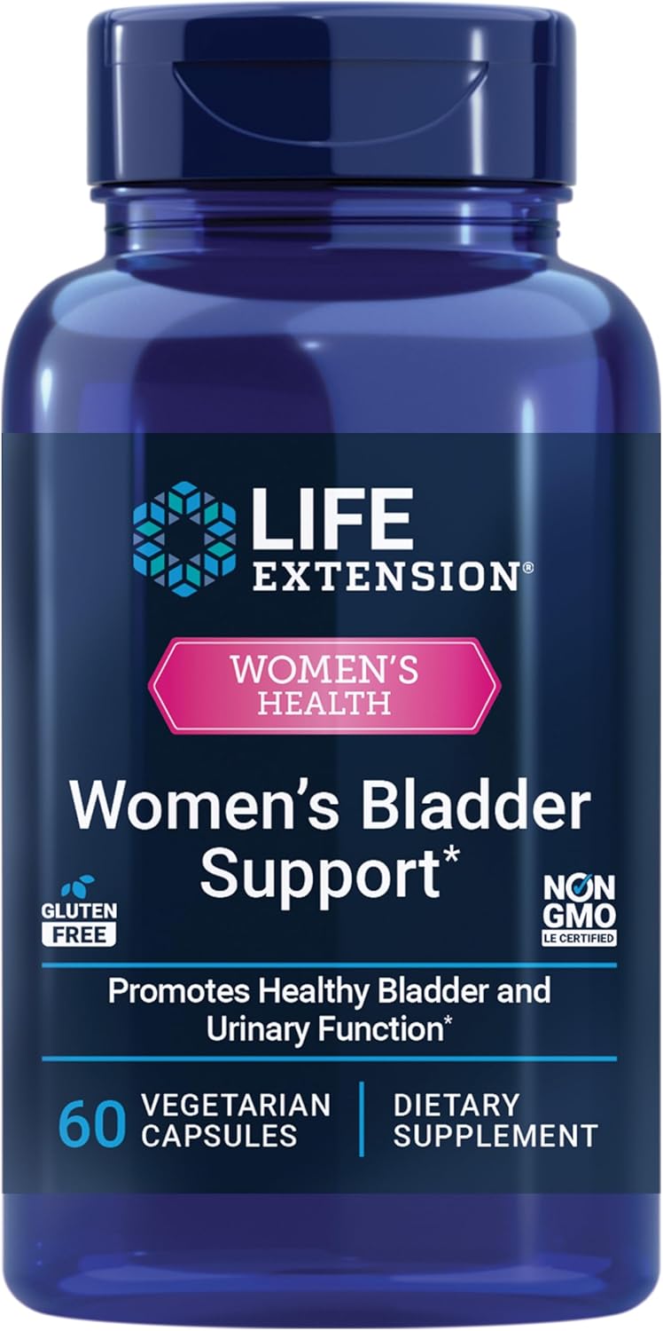 Life Extension Women's Bladder Support – 60 Vegetarian Capsules - görsel 1