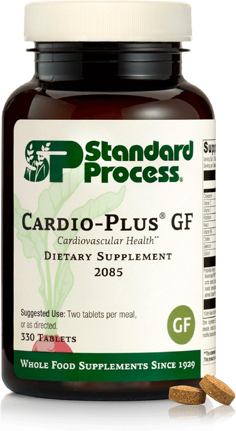 Standard Process Cardio-Plus GF - Heart and Cardiovascular Support - 330 Tablets - görsel 1