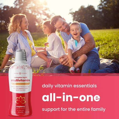 NutraChamps Complete Liquid Multivitamins | No Added Sugar | Vegan | Energy & Beauty Support