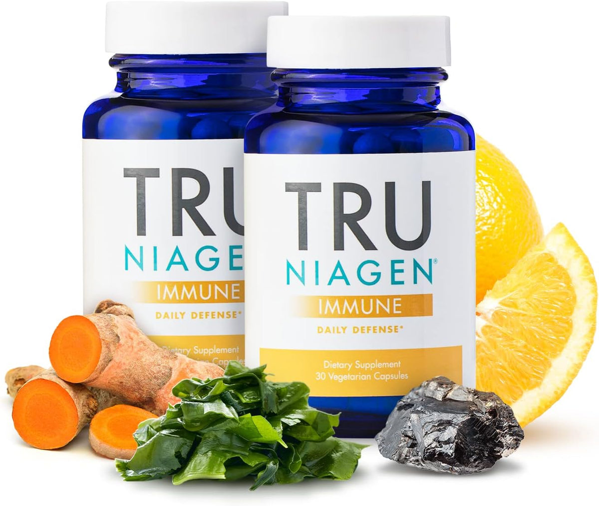 TRU NIAGEN Immune Support Supplement – Daily Defence with Niagen, Vitamin C, D3, Zinc & Theracurmin, 30ct - görsel 10