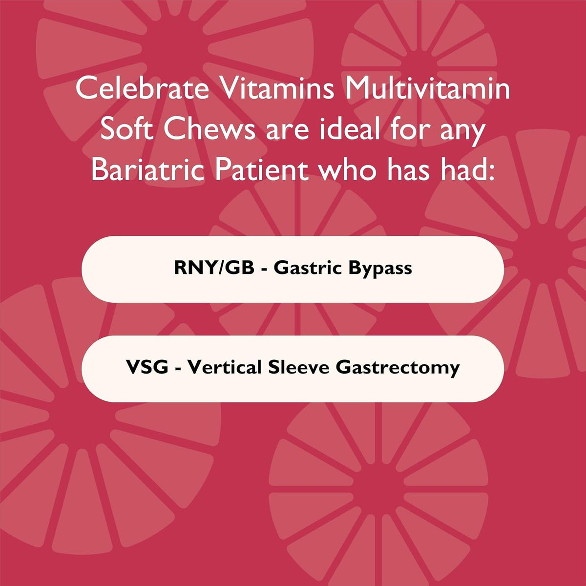 Celebrate Vitamins Bariatric Multivitamin Soft Chews – Essential Vitamins & Minerals, Sugar & Gluten-free – Gastric Bypass & Sleeve Gastrectomy Supplement – Cherry (180ct) - görsel 5