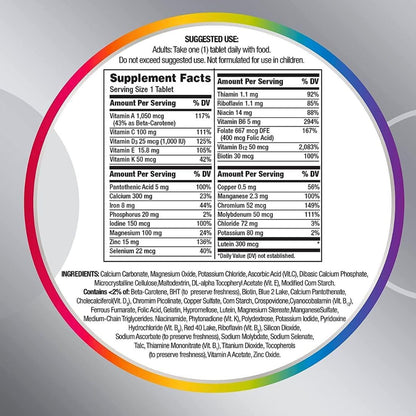 Centrum Silver Women 50+ Multivitamin Multimineral 275 Tablets