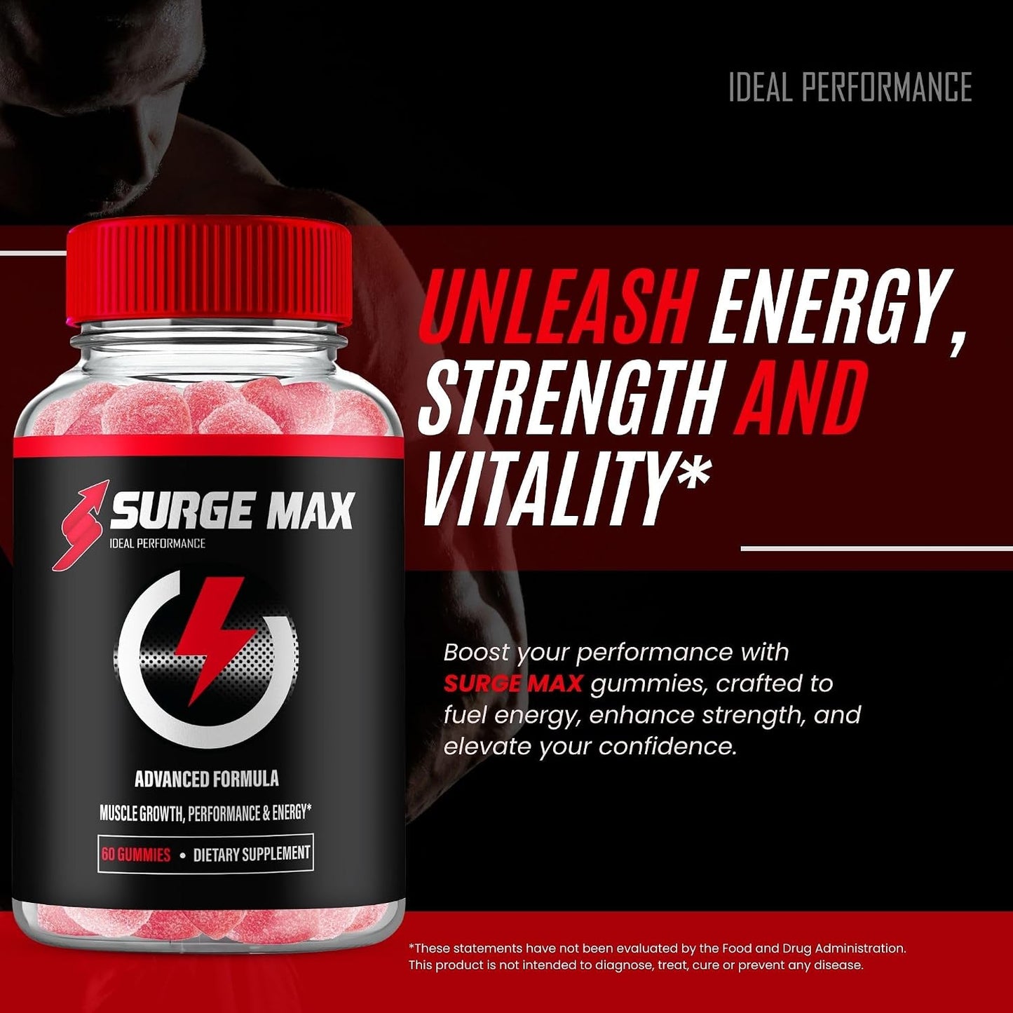Surge Max Gummies, Official Surge Max Gummies for Men - Maximum Strength Performance, All Natural Support Overall Health & Wellness, SurgeMax Advanced Formula Gummy Reviews (3 Pack) - görsel 5
