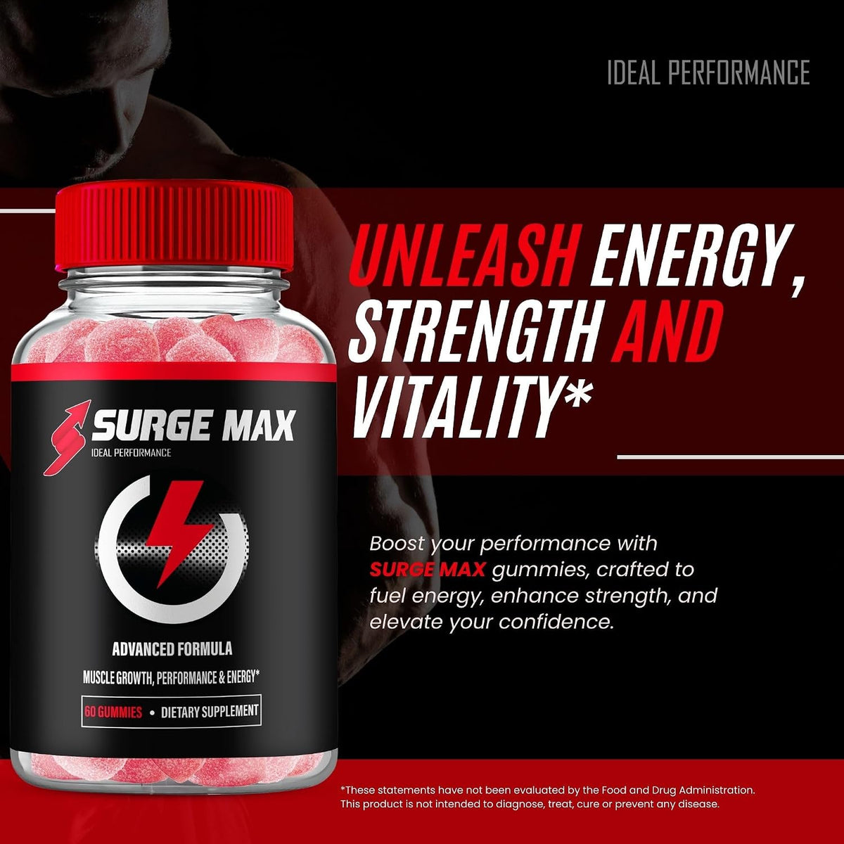 Surge Max Gummies, Official Surge Max Gummies for Men - Maximum Strength Performance, All Natural Support Overall Health & Wellness, SurgeMax Advanced Formula Gummy Reviews (3 Pack) - görsel 5