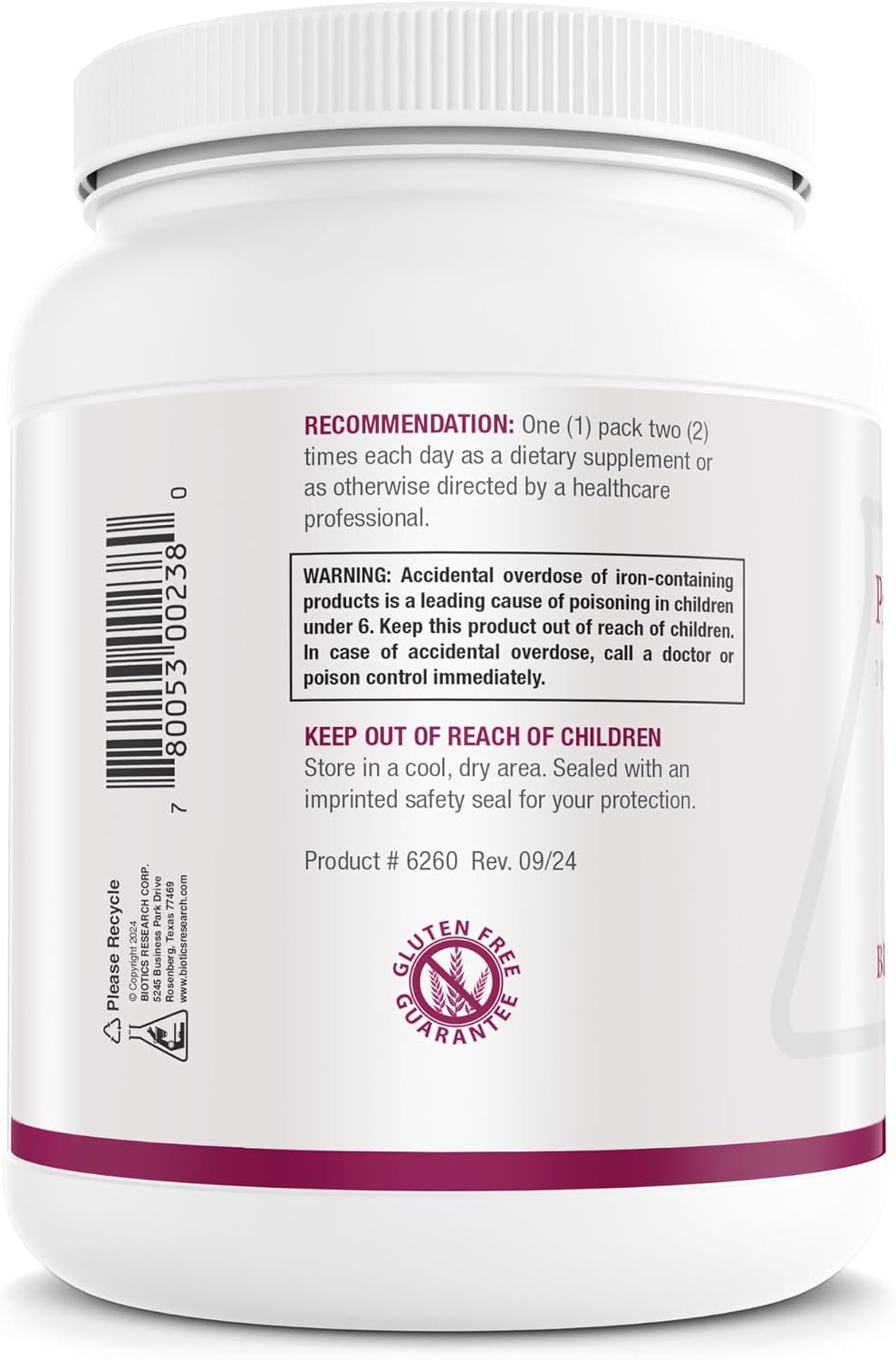 Biotics Research Pre Natal Packs – Prenatal Nutrition Support, Postnatal Formula, Omega-3s, Iodine, Folate (60 Pack) - görsel 3