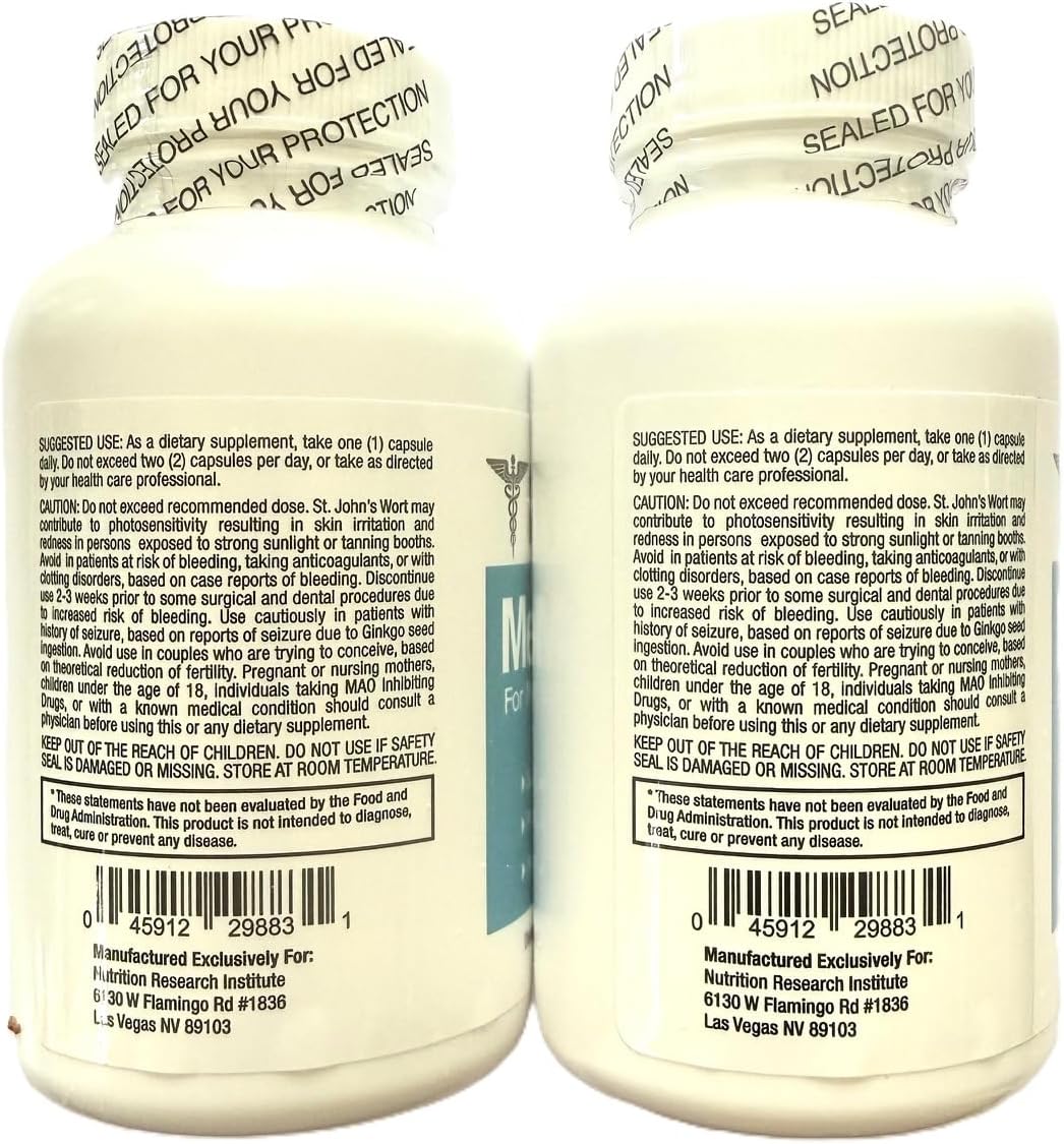 Memotenz Brain Function Supplement – 2-Pack (120 Capsules) – Brain Booster for Memory, Focus and Mental Clarity - görsel 3