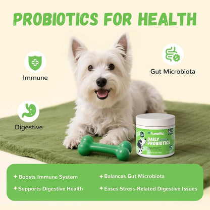 Furrolika 60 Count Probiotics Soft Chews – Beef Flavour Dog Probiotic
