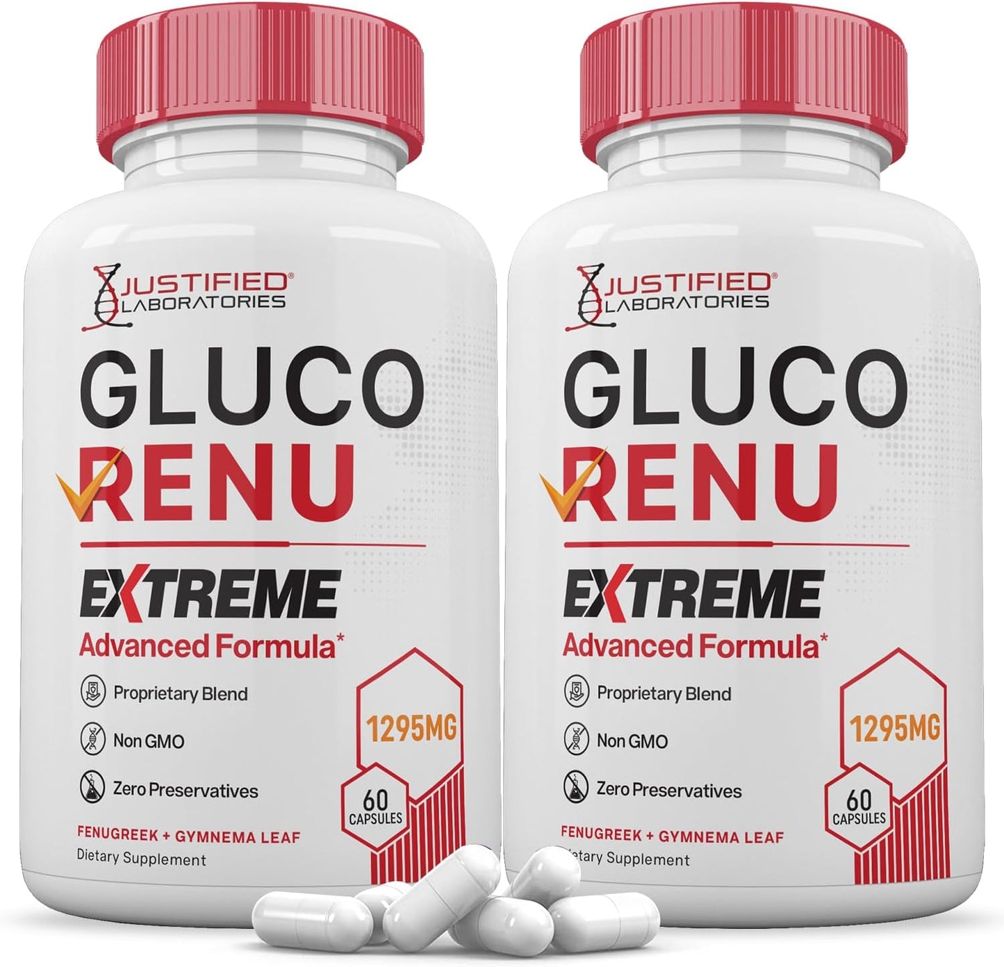 Gluco Renu Extreme - Glucose Support Capsules with Turmeric, Berberine & Resveratrol (60 Capsules) - görsel 10