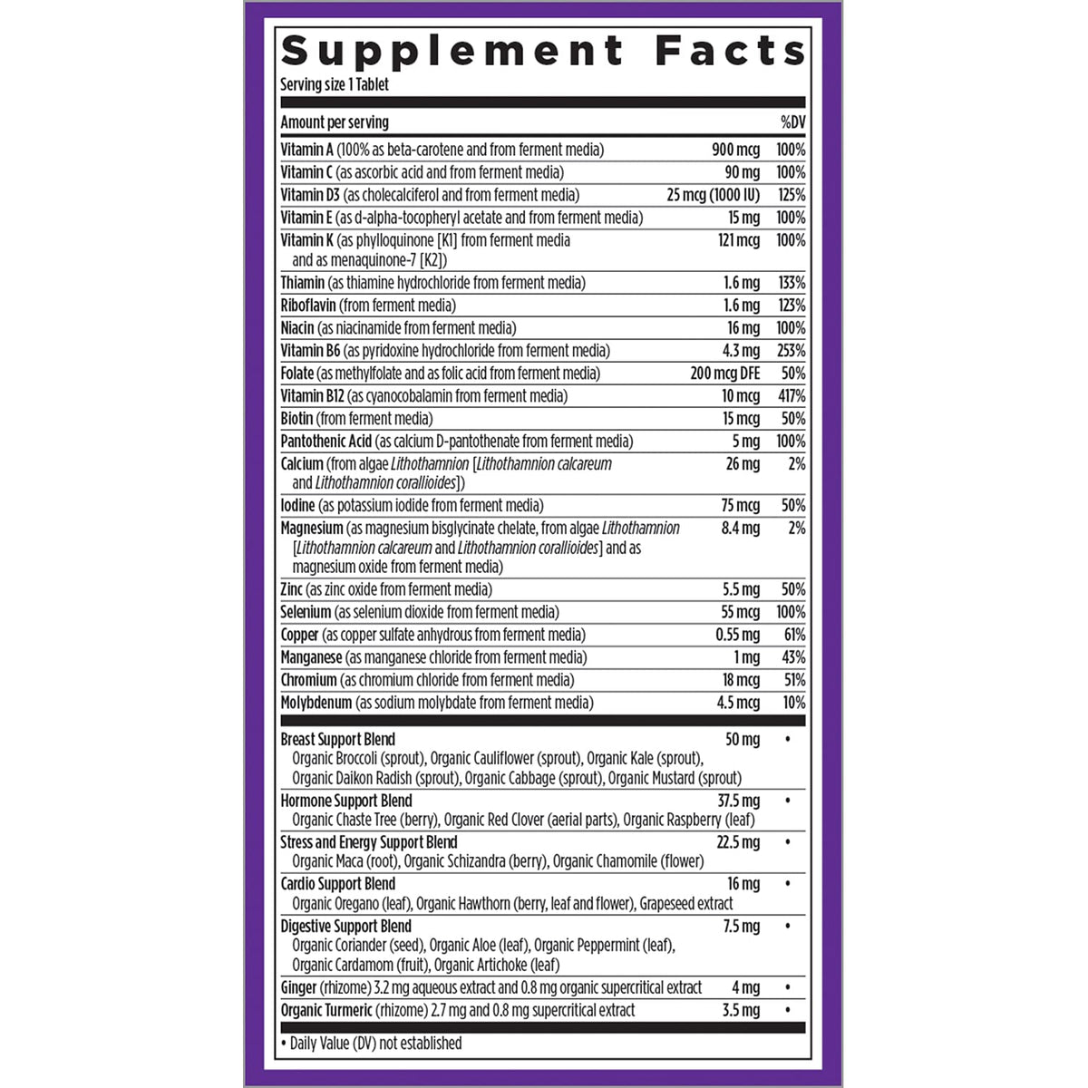 New Chapter Women's Multivitamin 40+ – Every Woman's One Daily, 48 Tablets - görsel 2