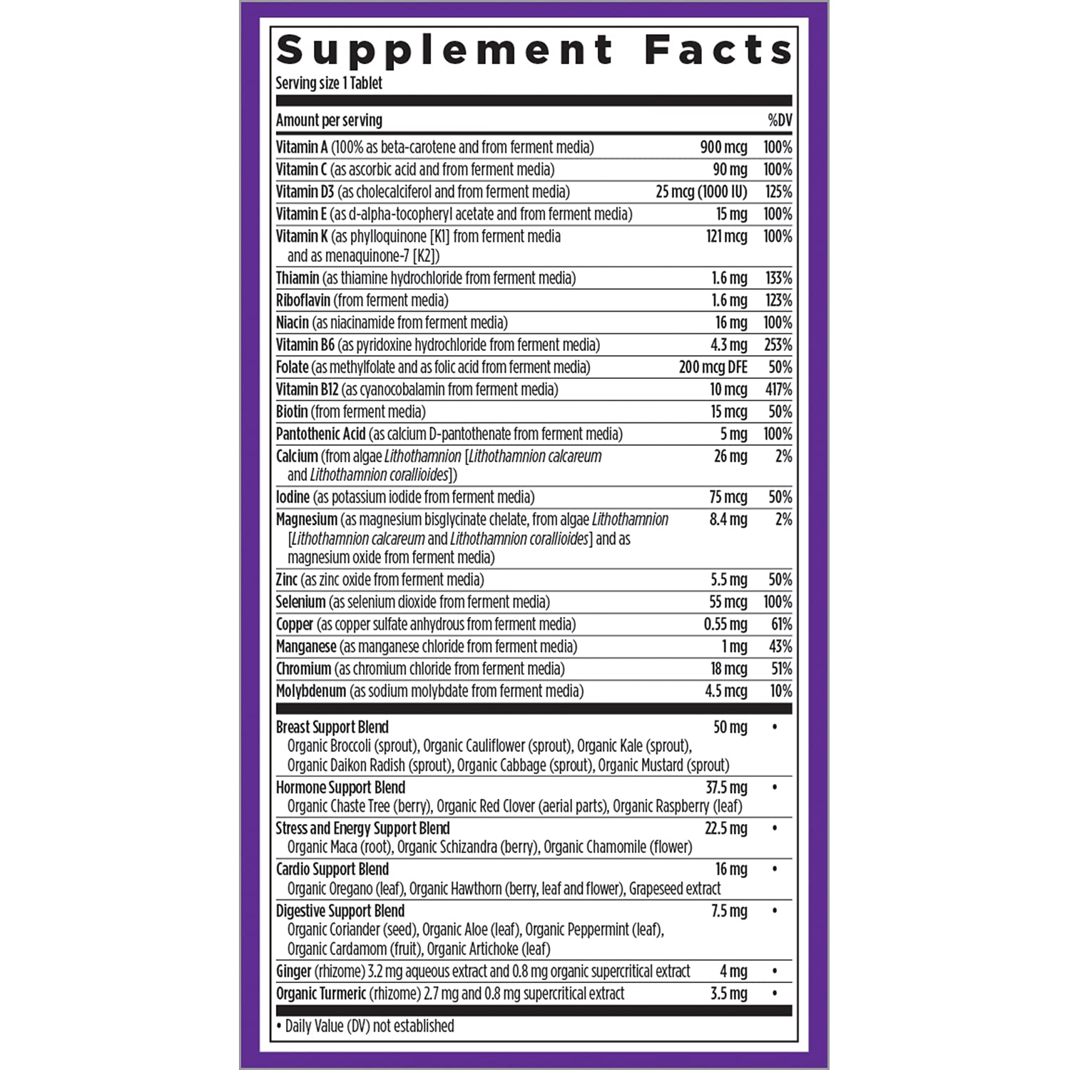 New Chapter Women's Multivitamin 40+ – Every Woman's One Daily, 48 Tablets - görsel 2
