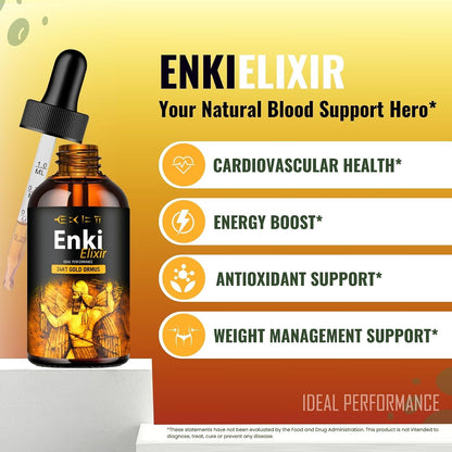 Enki Elixir Drops – Liquid Food Supplement (2-Pack)