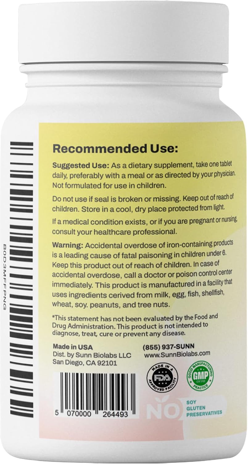 MULTIRIGHT Low Acid Multivitamin | Bladder-Friendly | 14 Vitamins and 14 Minerals | pH Balanced | 90 Tablets - görsel 8