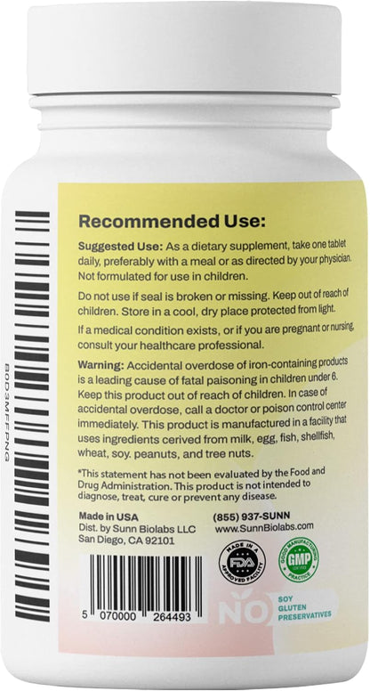 MULTIRIGHT Low Acid Multivitamin | Bladder-Friendly | 14 Vitamins and 14 Minerals | pH Balanced | 90 Tablets