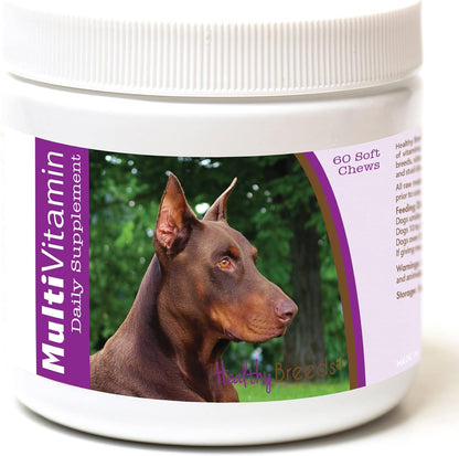 Healthy Breeds Doberman Pinscher Multivitamin Soft Chews (60 Chews)