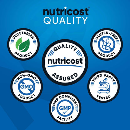 Nutricost Stim-Free Pre-Workout, 30 Servings (Peach Mango) - Caffeine-Free, Stimulant-Free, Non-GMO, Gluten-Free