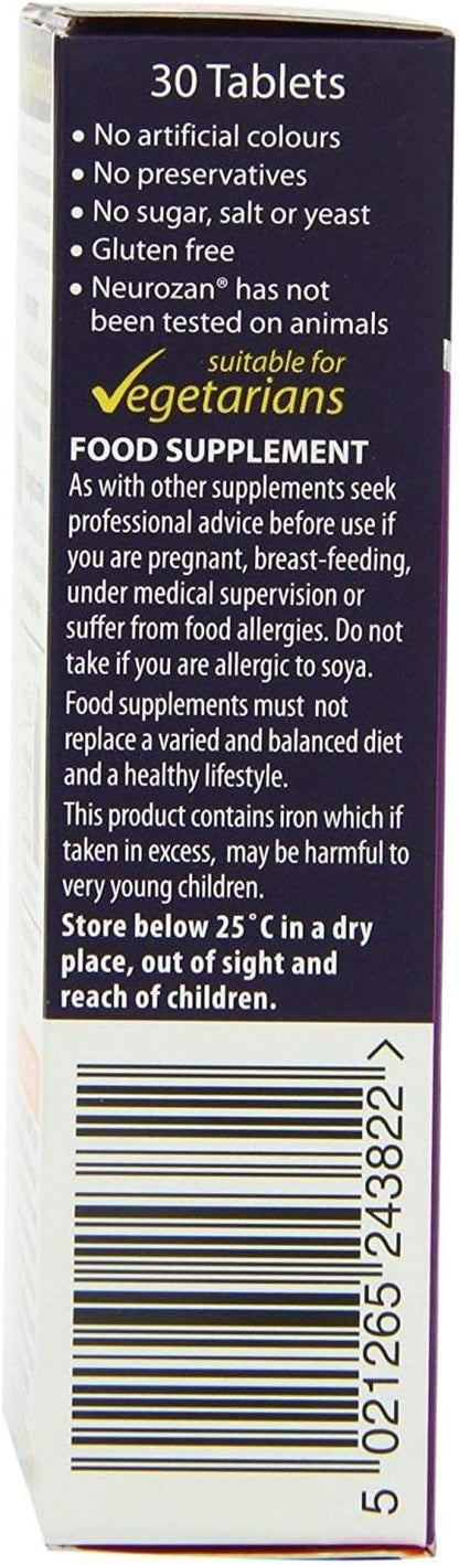 Vitabiotics Neurozan – Brain and Cognitive Support (60 Tablets)