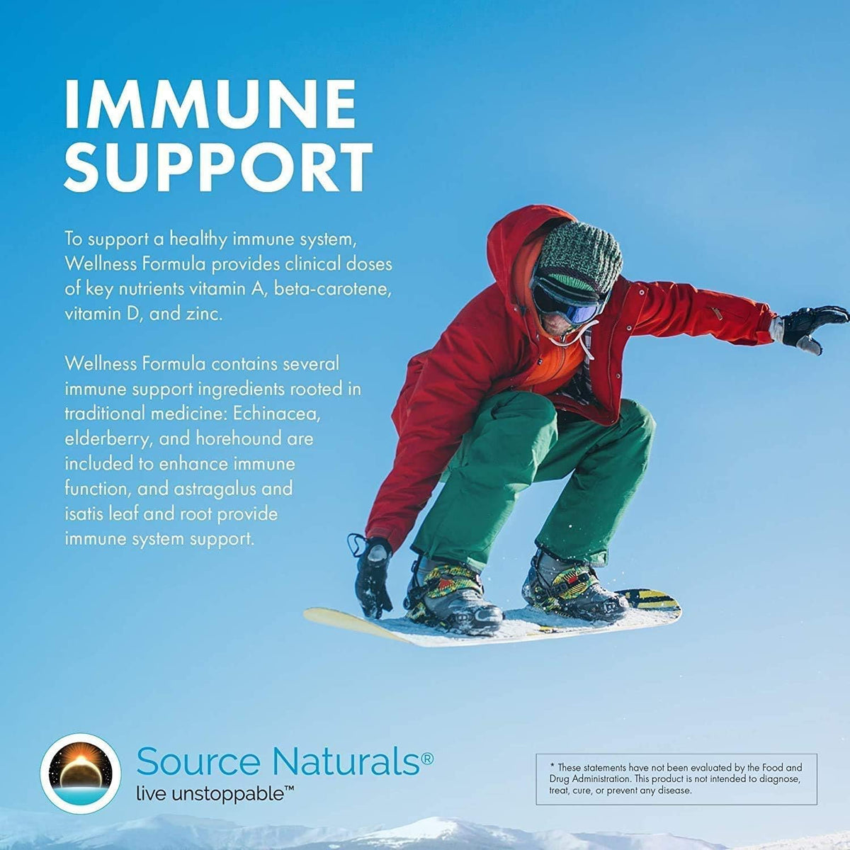 Source Naturals Wellness Formula – Bio-Aligned Immune Support – 180 Tablets - görsel 6