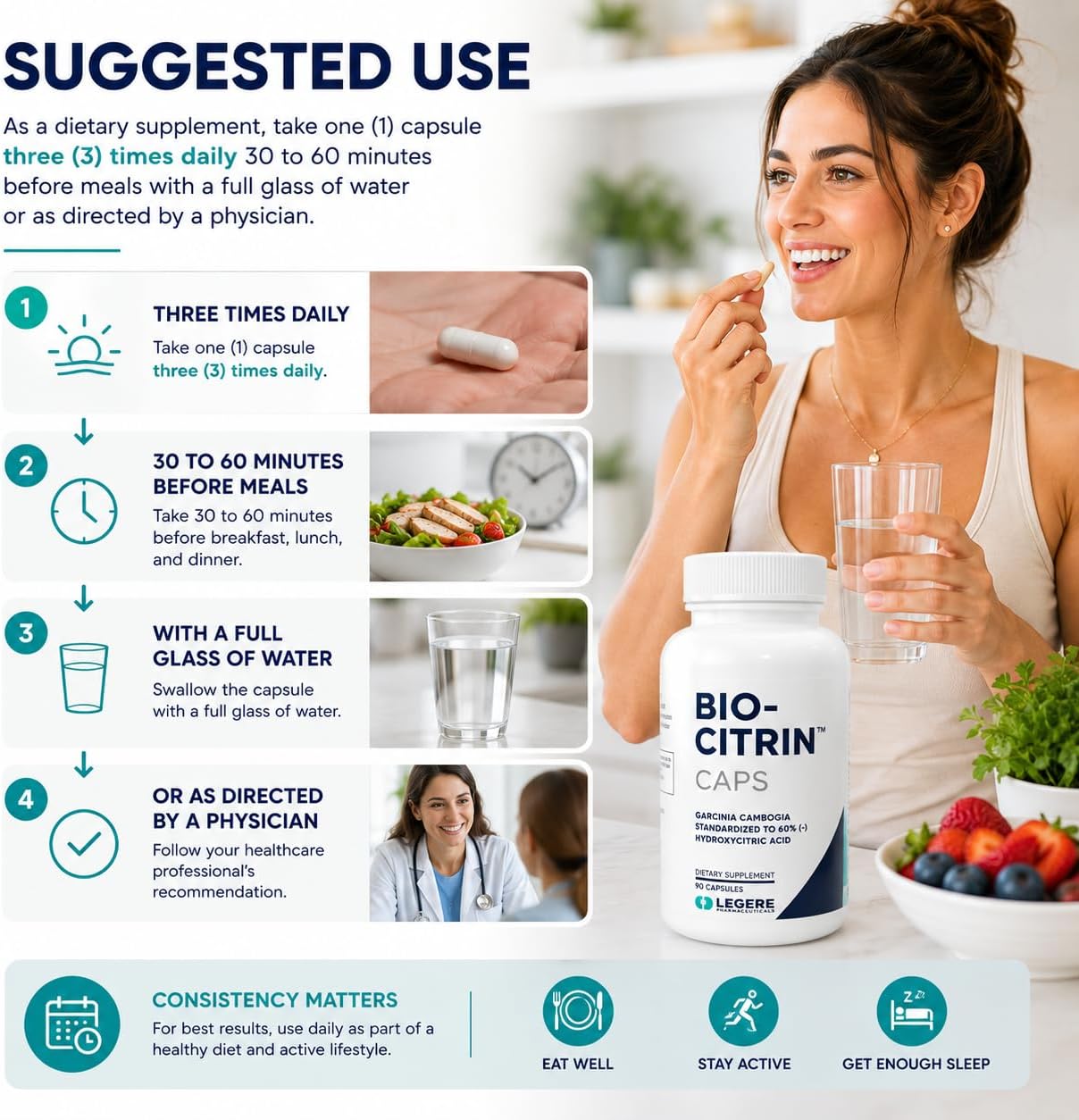 Bio Citrin, 90 Capsules – Legere Pharmaceuticals - görsel 7
