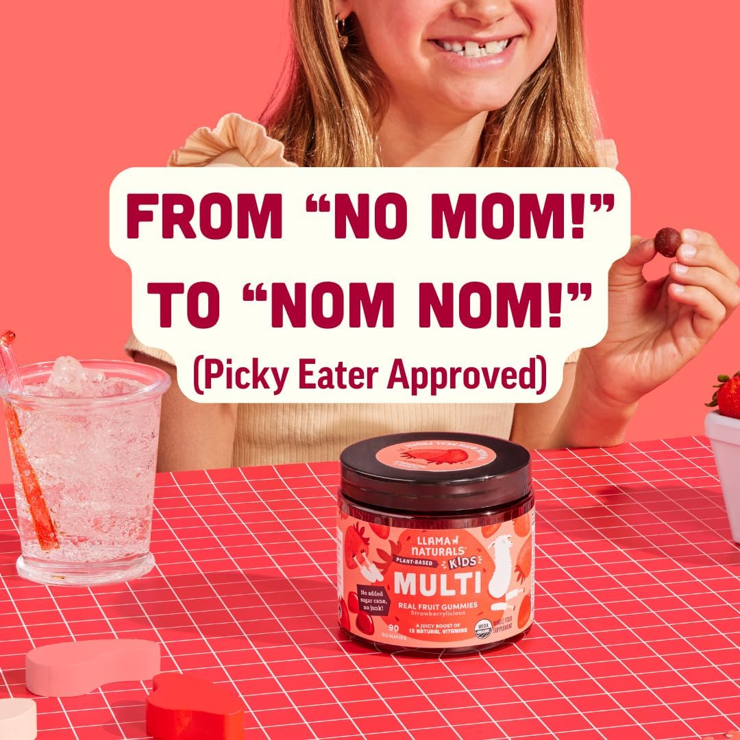 Llama Naturals Kids Multivitamin Gummies | – Age: These gummies are suitable for toddlers (2+) and older children. – Image 8
