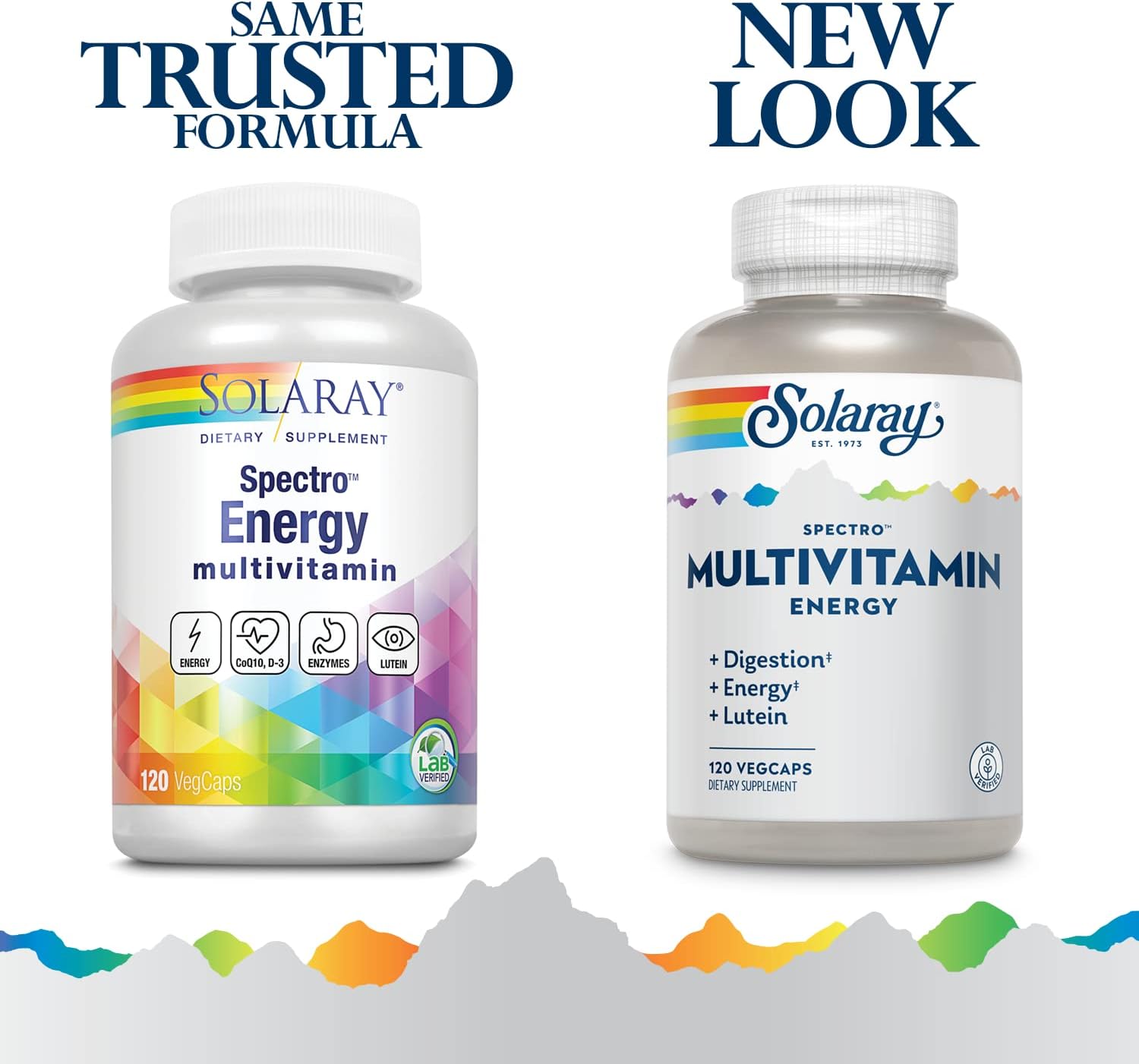 SOLARAY Spectro Energy Multivitamin - 120 Veg Capsules - görsel 2