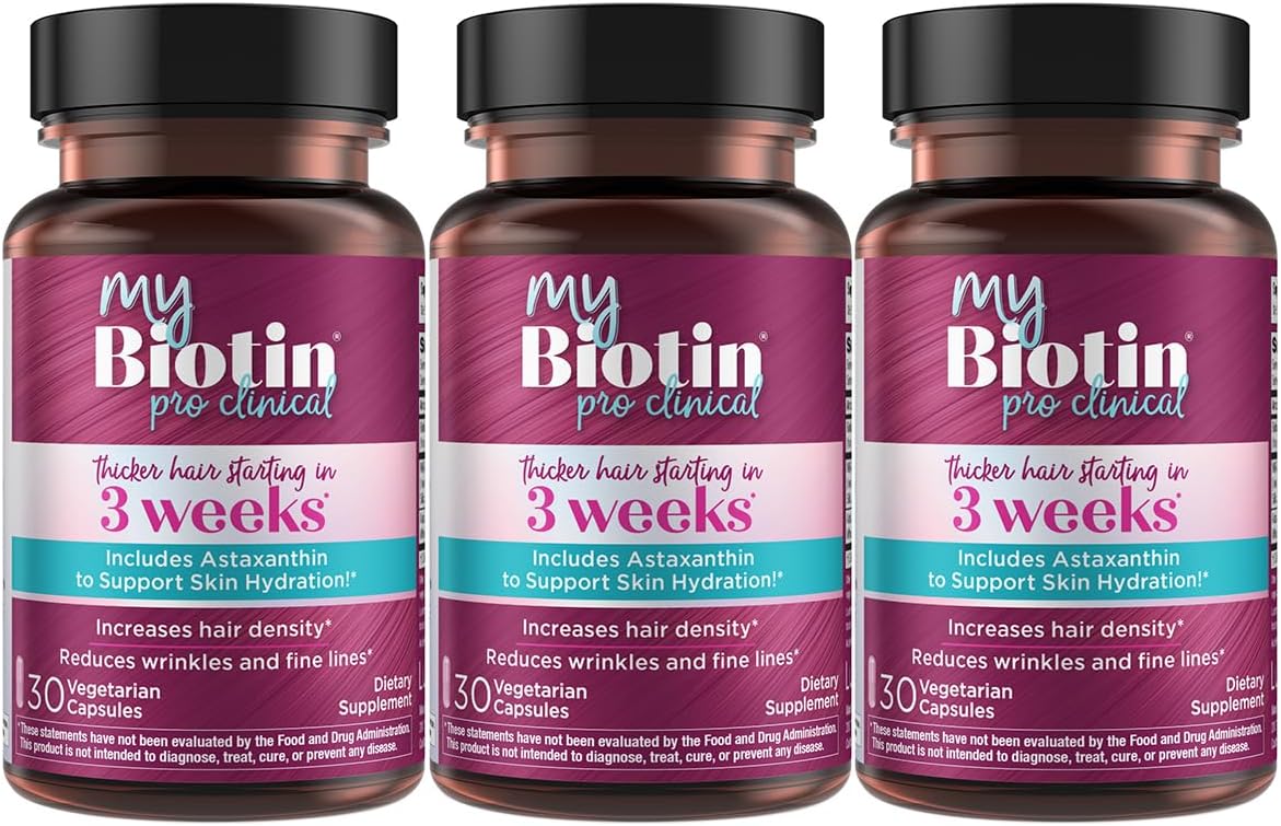 Purity Products MyBiotin ProClinical - Patented Biotin Matrix with Astaxanthin, 90 Vegetarian Capsules - görsel 1