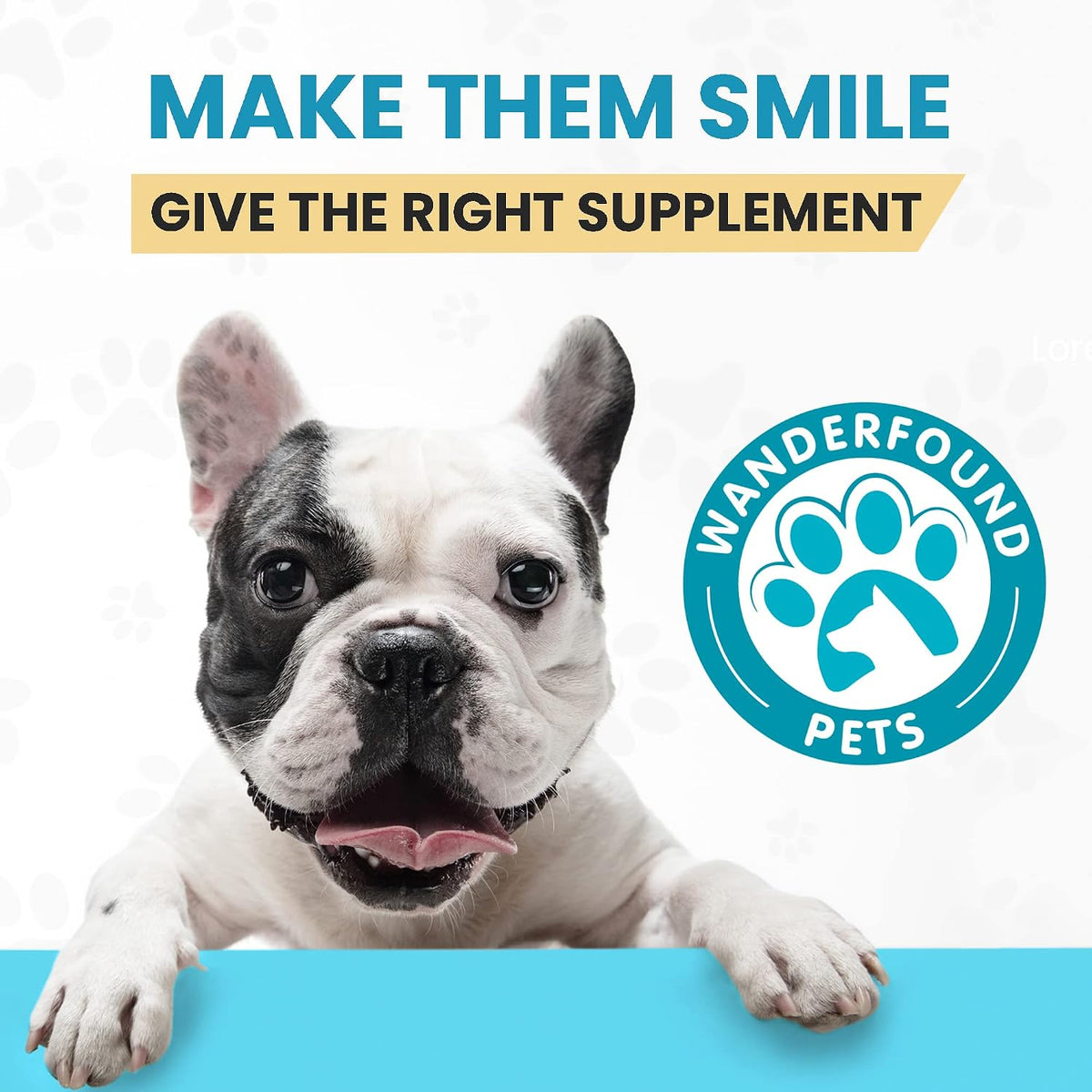 Wanderfound Pets 10-in-1 Dog Multivitamin, Chewable Dog Vitamins with Glucosamine, D3, and MSM, Dog Health Supplies for Immune System and Joint Health, Liver Flavour, 60 Tablets - görsel 8