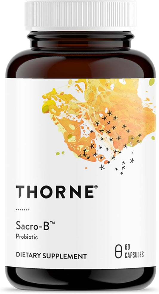 THORNE Sacro-B: Saccharomyces boulardii Probiotic for Gut Health