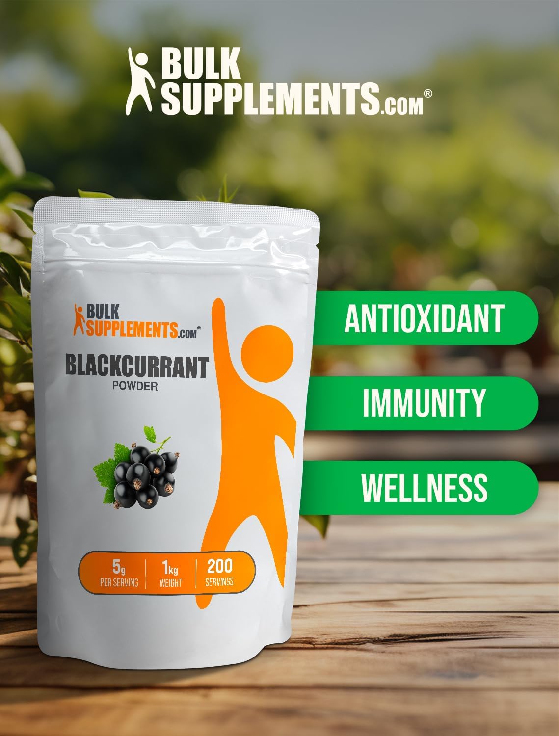 BulkSupplements.com Blackcurrant Powder - Superfood Supplement, 5kg (Pack of 5) - görsel 5