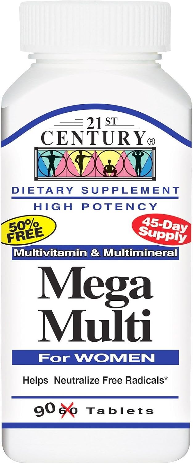 21st Century Mega Multi for Women, 90 Tablets - görsel 1