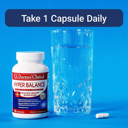 U.S. Doctors' Clinical HyperBalance Herbal Support for Liver - 60 Capsules