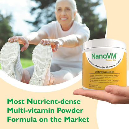NanoVM Senior 71+ Allergen-Free Multivitamin Powder, 275 g
