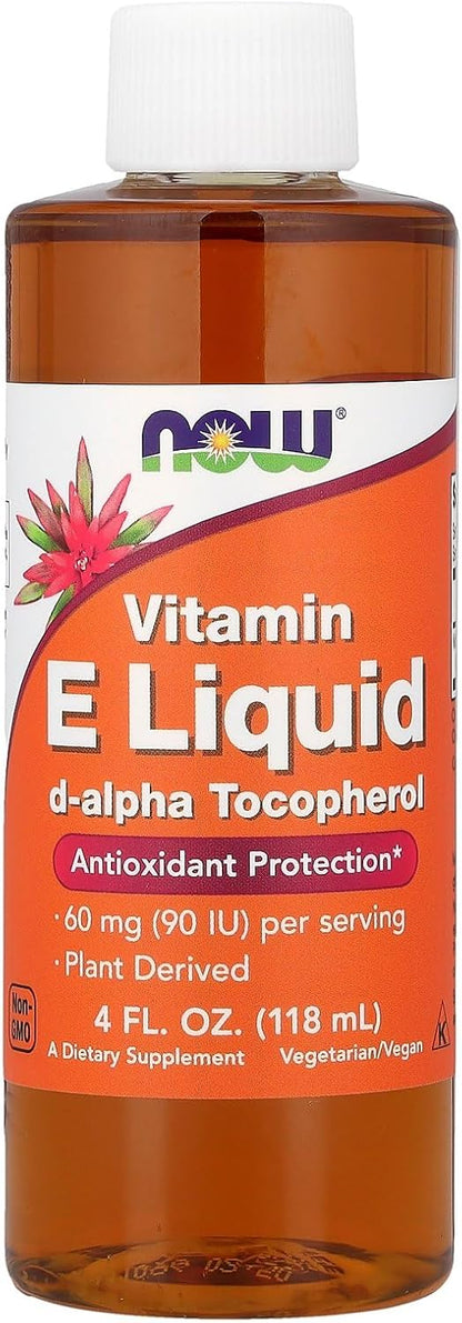 NOW Foods Vitamin E 54,600 IU Liquid, 118 ml