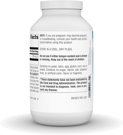 Source Naturals Serene Science GABA - 750 mg - 8 oz Powder