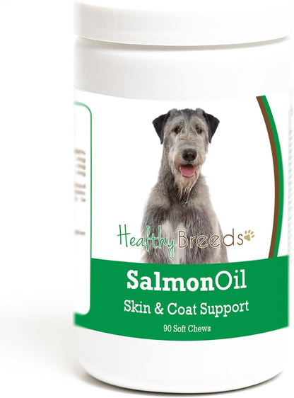 Healthy Breeds Irish Wolfhound Salmon Oil Soft Chews, 90 Chews