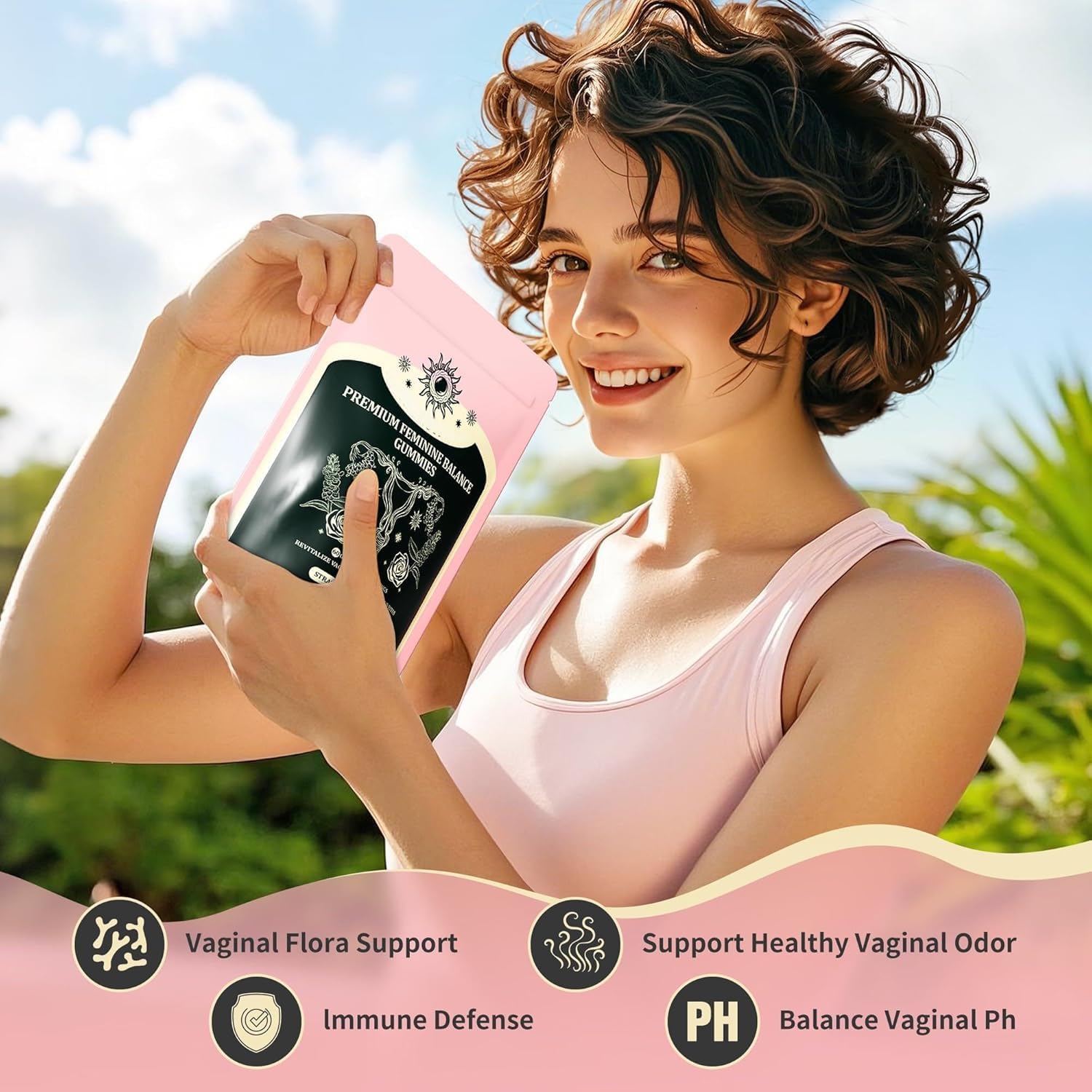 NIUSISE Feminine Balance Gummies – Premium pH Balance Supplement for Women - görsel 4