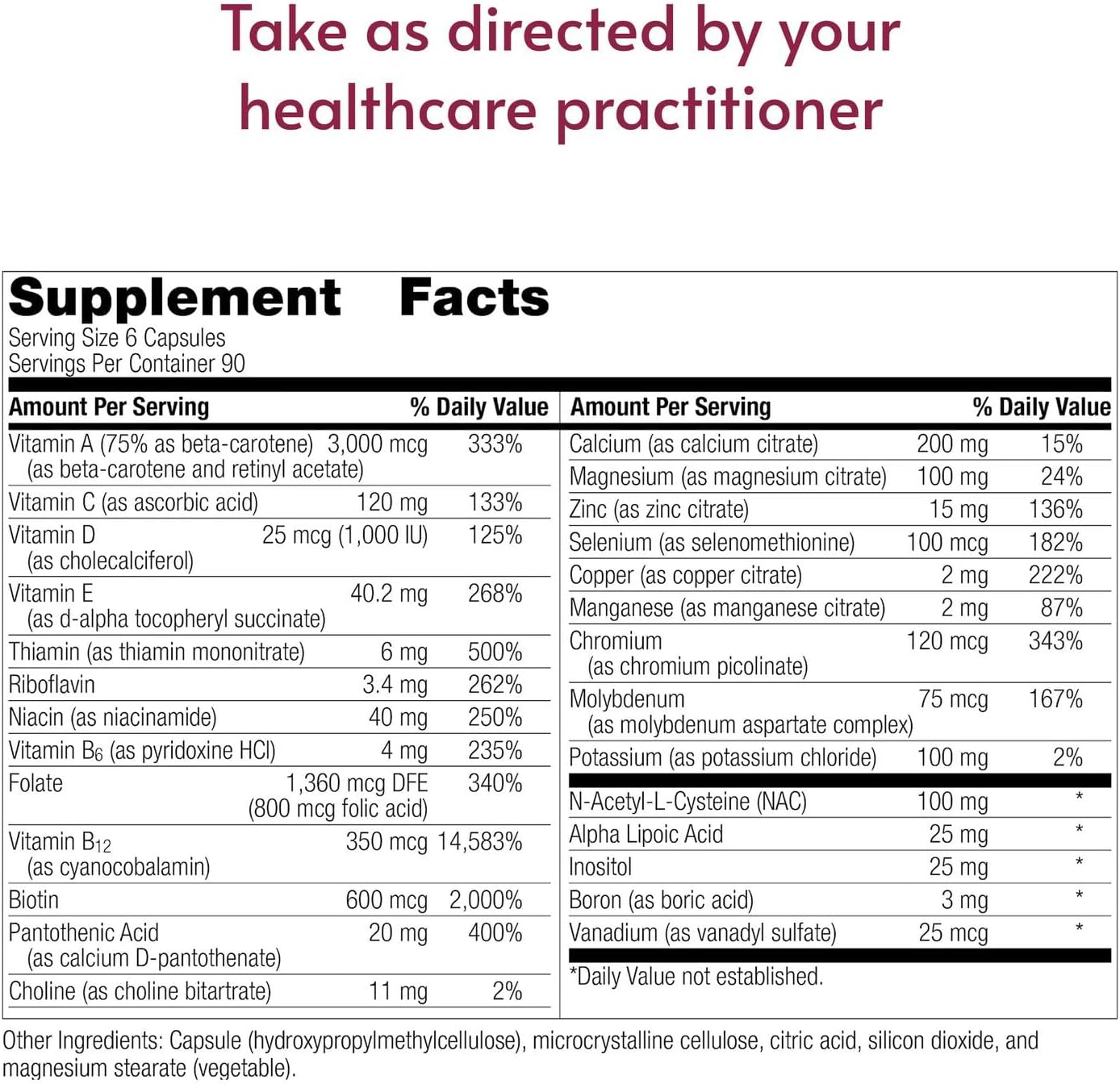 Bariatric Advantage Multi Formula Without Iron – High Potency Daily Multivitamin for Bariatric Surgery Patients – 540 Capsules - görsel 4