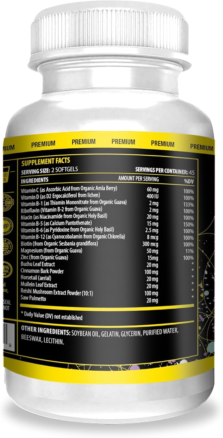 Actif Women's Bladder Mega Support - 120 Capsules - görsel 3