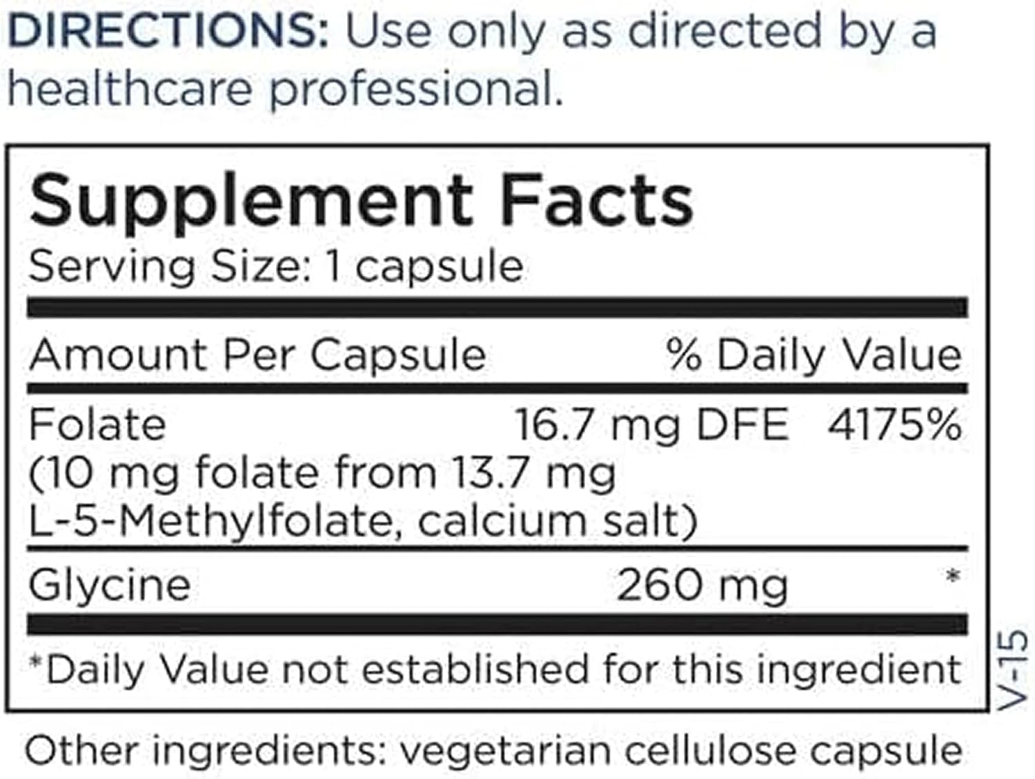 Metabolic Maintenance L-Methylfolate 10 mg - Promotes a Positive Mood - Active Folate for Methylation Support & Biochemical Reactions - Highly Bio-available - 90 Servings - 90 Capsules - görsel 6