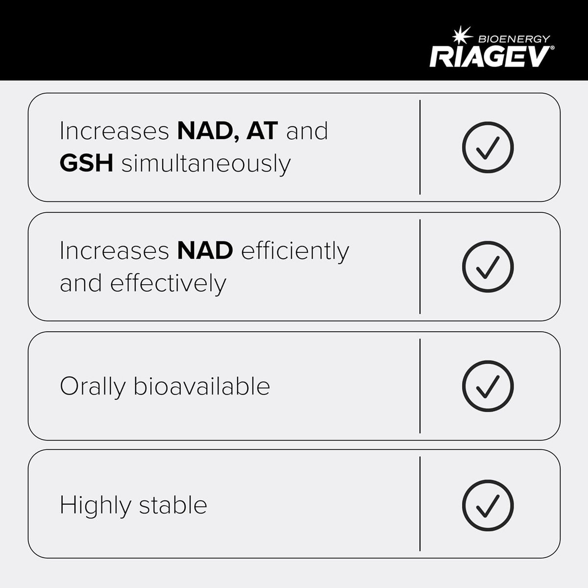 Toniiq Ultra High Potency NAD+ Supplement – RiaGev Complex with D-Ribose, Niacin, and Nicotinamide - görsel 5