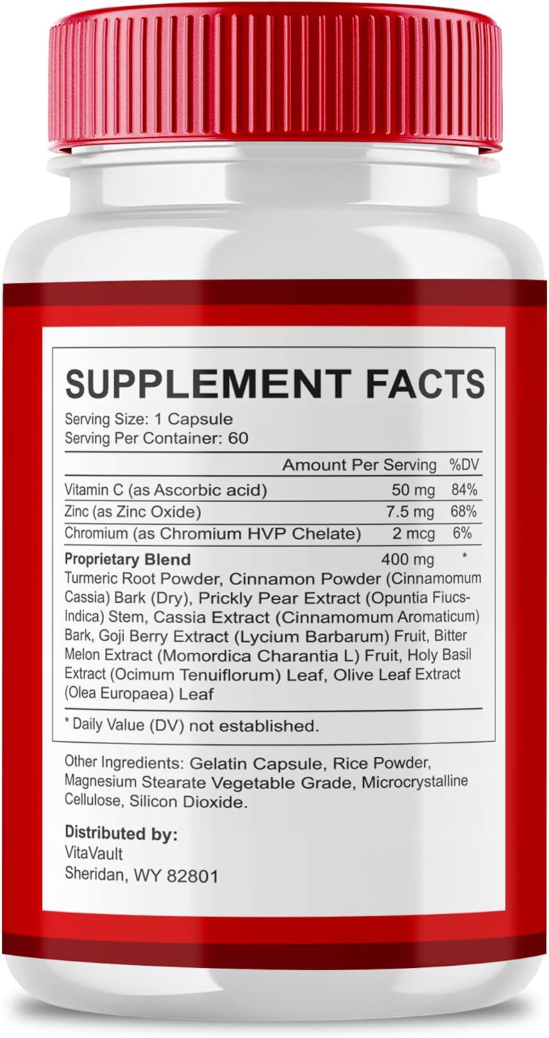 Heart Freedom Capsules, Official HeartFreedom Capsules - Energy and Health Maximum Strength, Heart Freedom Circulation Support Capsules, All Natural Glyco Optimizer, Premium Formula (2 Pack) - görsel 2