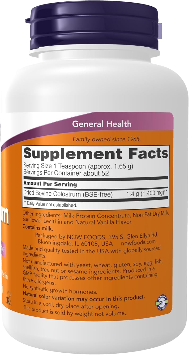 NOW Foods Colostrum Powder, 85 g - görsel 2