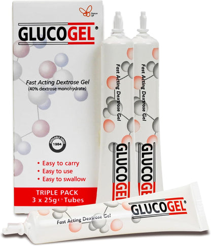 Glucogel 3x25g Tubes (formerly known as Hypostop)