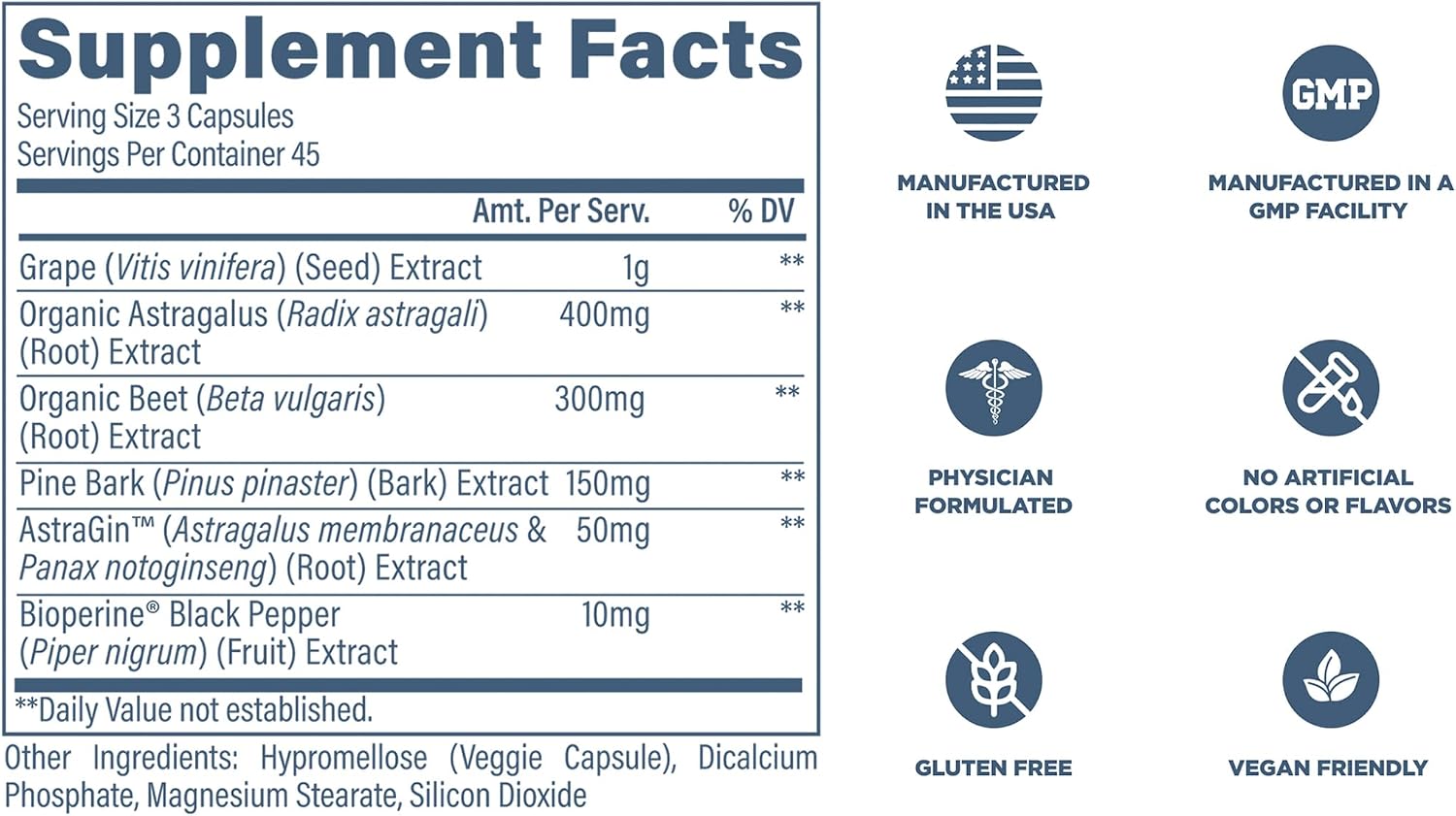 Revive MD Kidney Support Food Supplement – Kidney Cleanse & Detox Capsules for Overall Health & Function – Vegan Friendly, Gluten-Free & Soya-Free (135 Vegetarian Capsules, 45 Servings) - görsel 6