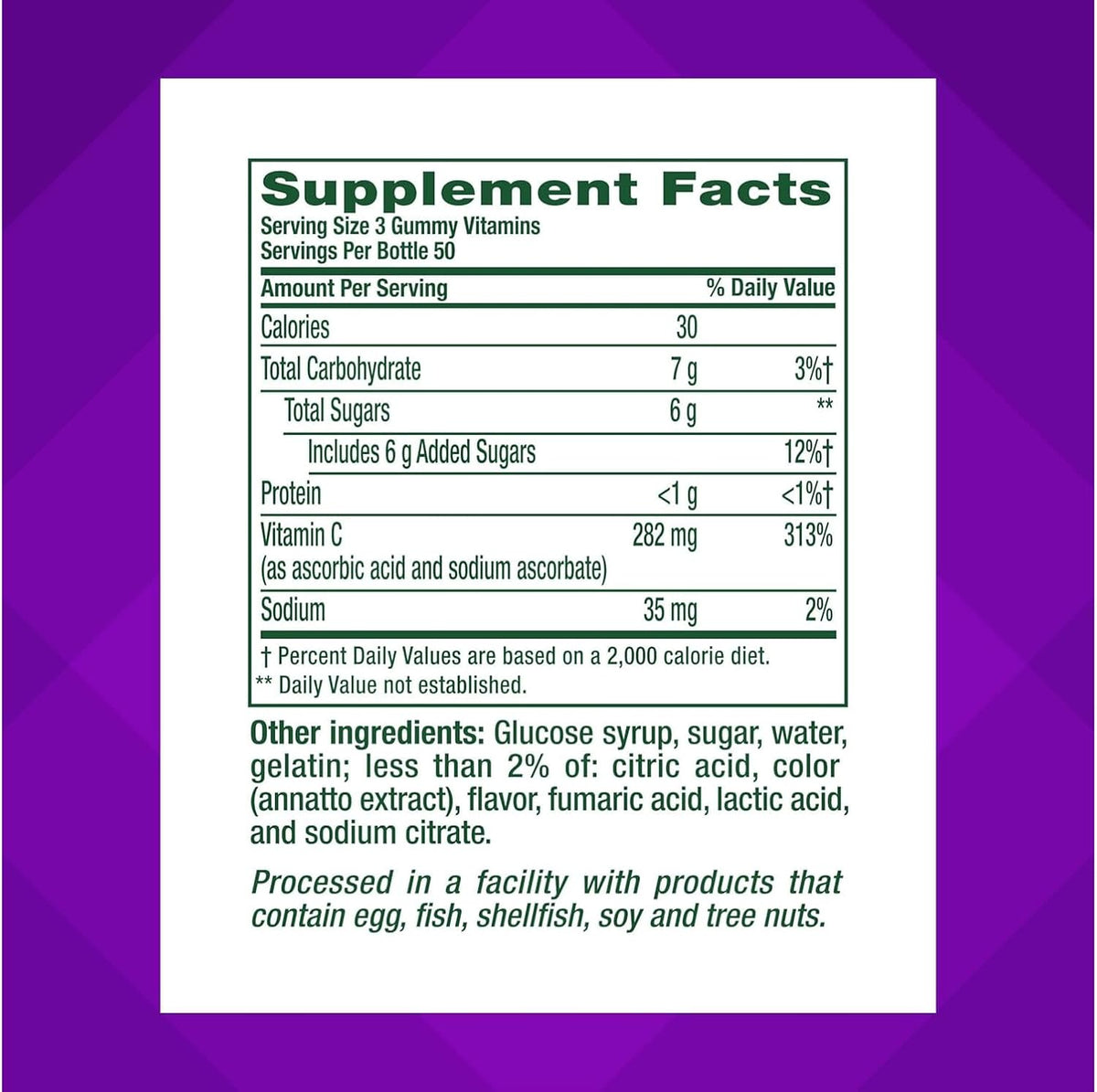 Vitafusion Power C Gummy Vitamins, 150 Count - görsel 6